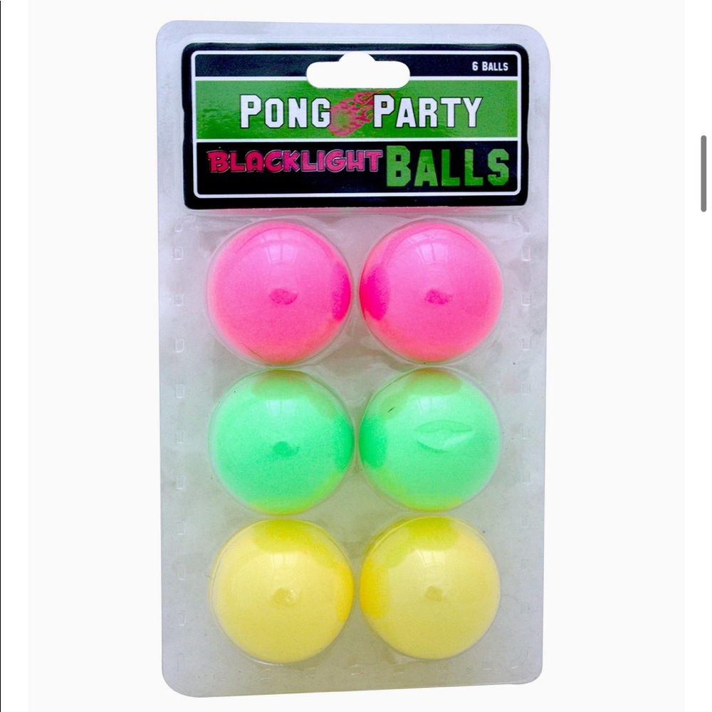 Neon Pong Party Balls Bachelorette
